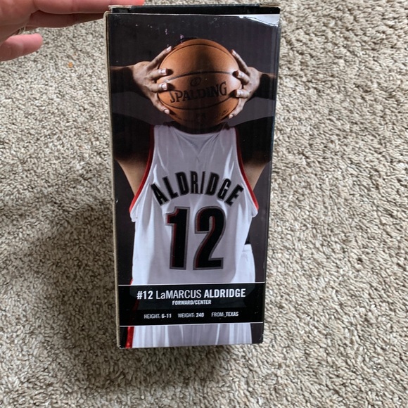 #12 LaMARCUS ALDRIDGE ( Portland Trailblazers bobble head) New in box!! - Picture 1 of 8